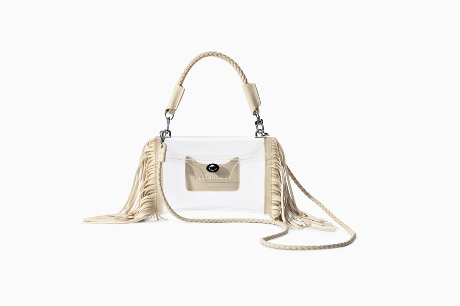 Débora · Bolsa Crossbody Transparente