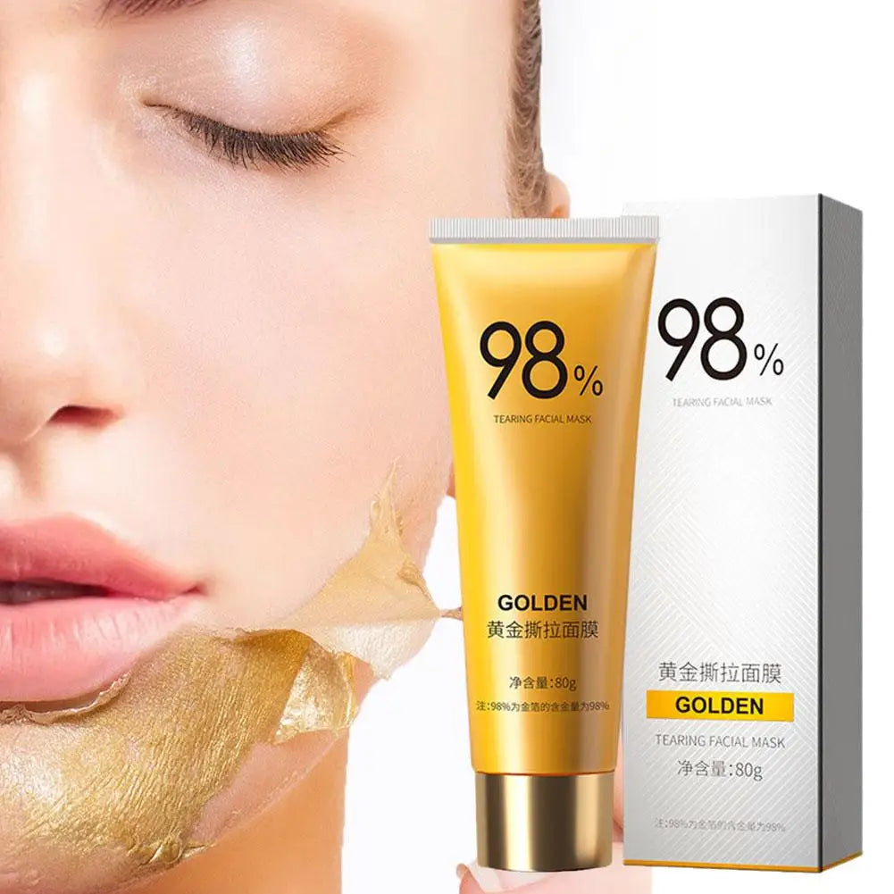 Corona de Oro · Mascarilla Dorada Peel-Off