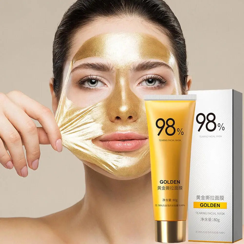 Corona de Oro · Mascarilla Dorada Peel-Off