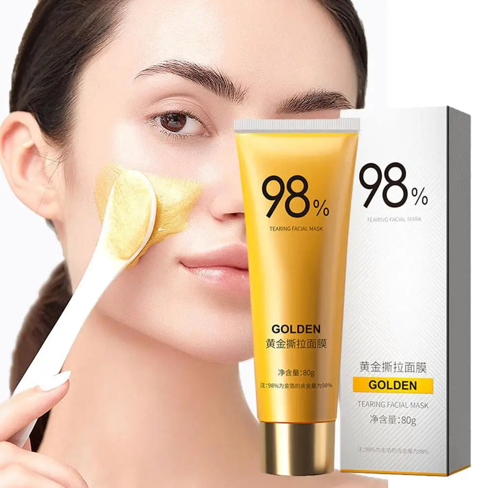 Corona de Oro · Mascarilla Dorada Peel-Off