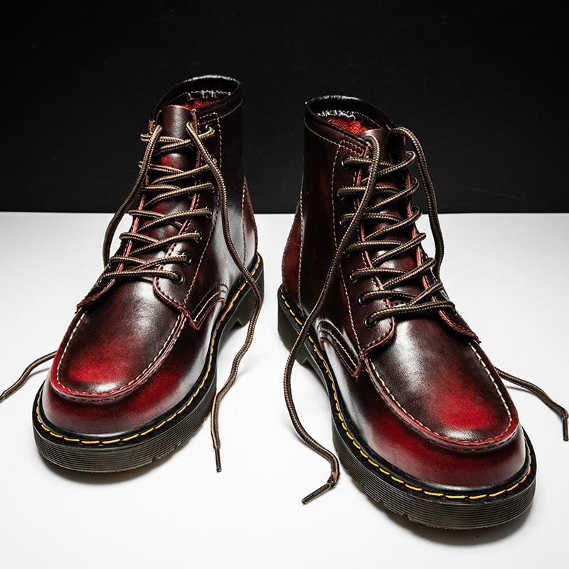Sinaí · Botas de Piel Vintage