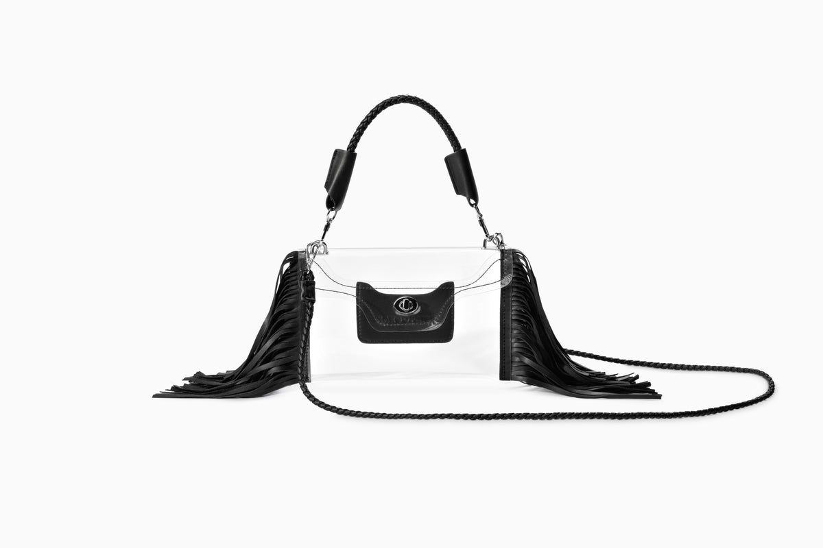 Débora · Bolsa Crossbody Transparente