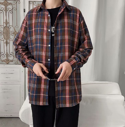 Galilea · Camisa de Cuadros Relaxed