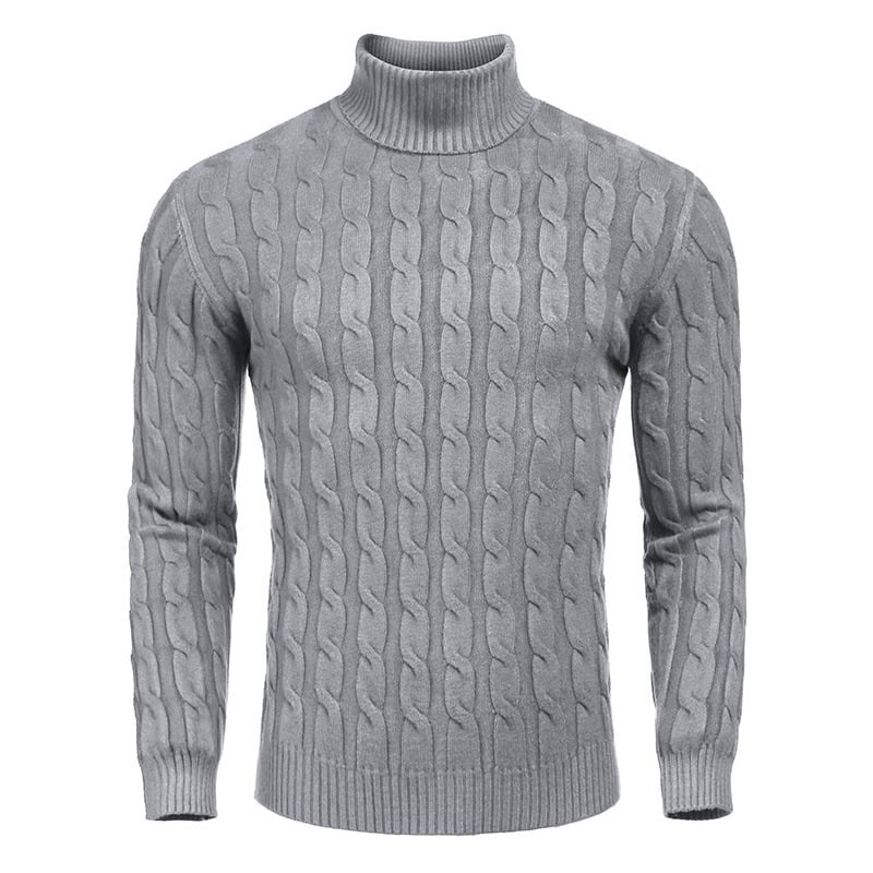 Men's Slim Fit Turtleneck Sweater