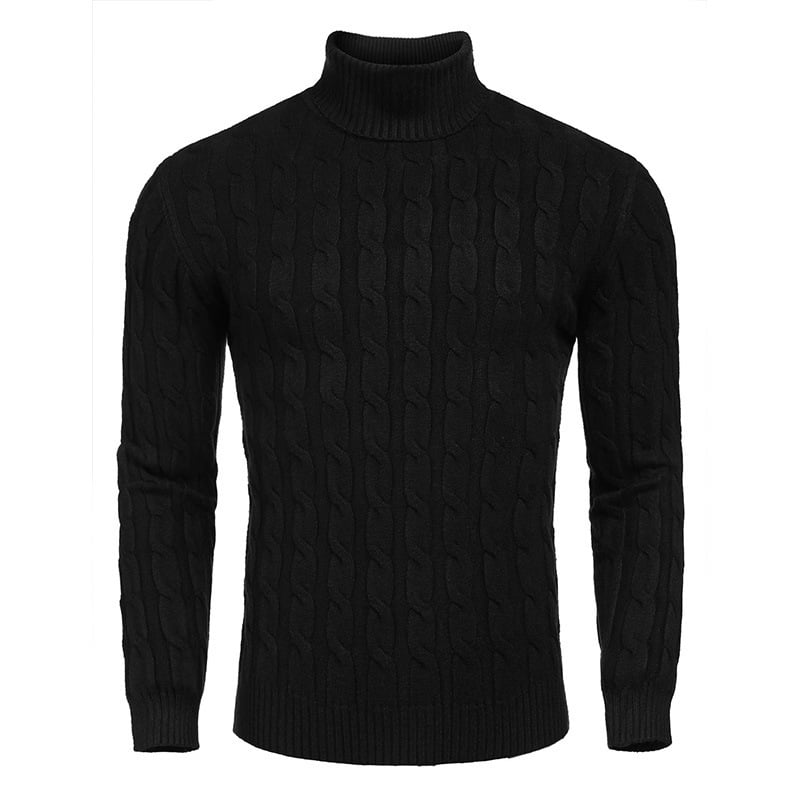 Men's Slim Fit Turtleneck Sweater