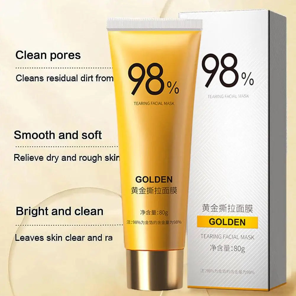 Corona de Oro · Mascarilla Dorada Peel-Off
