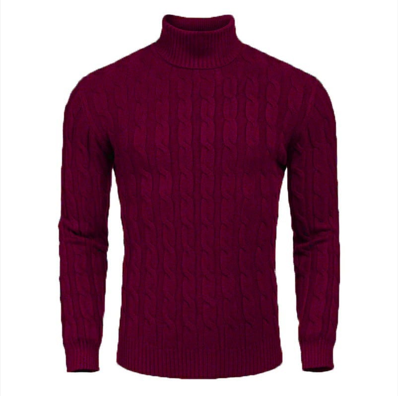 Men's Slim Fit Turtleneck Sweater