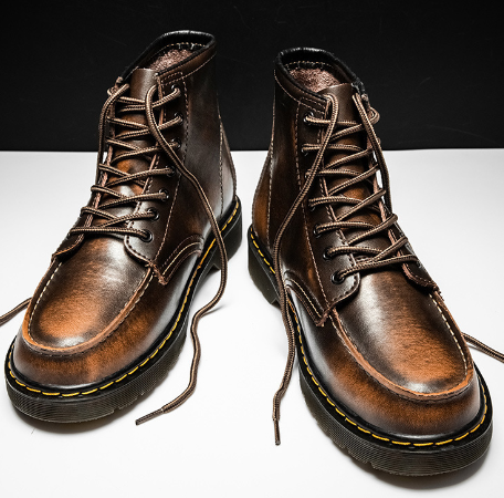 Sinaí · Botas de Piel Vintage