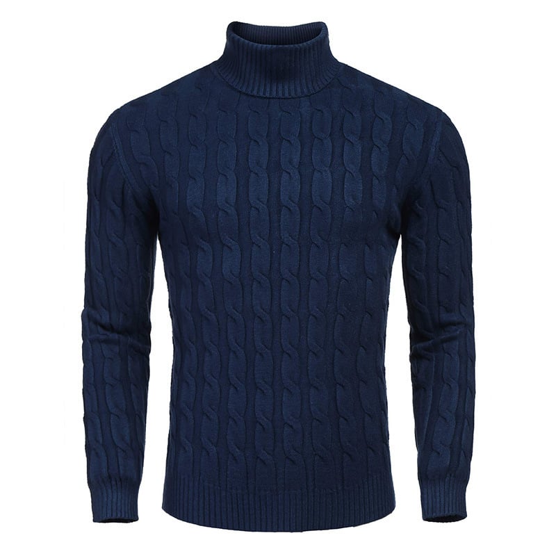 Men's Slim Fit Turtleneck Sweater
