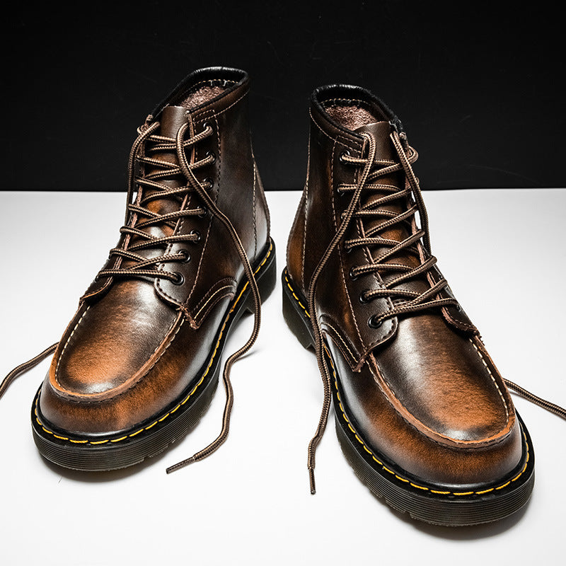 Sinaí · Botas de Piel Vintage